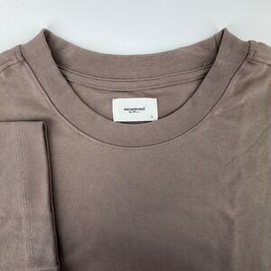 Reserved Supply Mens Oversized Fit Tee Tan Size Large‎ NWT